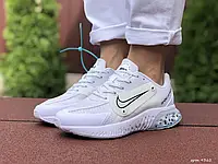 Женские кроссовки Nike Найк Joyride Run Flyknit, кожа, сетка, пена, белые 36