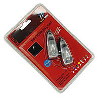 12 Вольт. 2 ШТ. Синя. Світлодіодна підсвітка в машину, до авто, лед, led