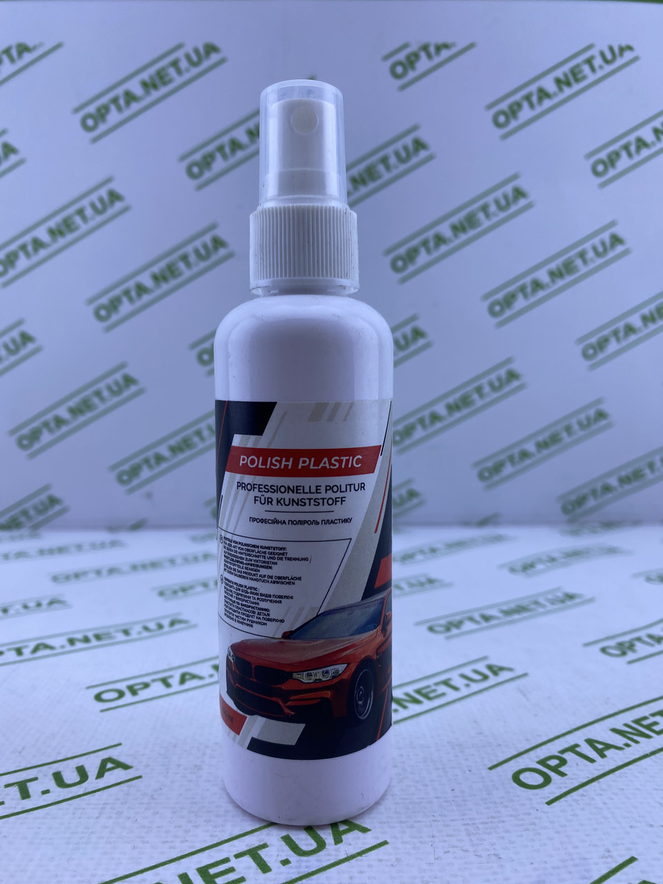 Професійна поліроль для пластику авто Polish Plastic 100 мл, фото 1