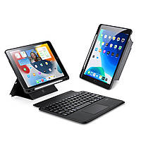Чехол клавиатура DUX DUCIS Bluetooth 5.0 Keyboard для iPad 7 / 8 / 9 10.2 / iPad Air 3 / 10.5 (2017) Black