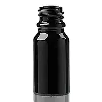 192 шт Бутылочка-капельница Сидней из черного стекла 10 мл упаковка без крышки