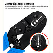 HT-301J кліщі для обтиску ВЧ роз'ємів на коаксіальний кабель RG-174, 179, 316, 178, LMR100, Belden 8218, крімпер, фото 7