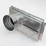 Шибер для системи вентиляції Ø230 мм оцинкованої, S - 0,5 мм, для круглих каналів, фото 5