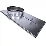 Шибер для системи вентиляції Ø230 мм оцинкованої, S - 0,5 мм, для круглих каналів, фото 8