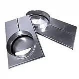 Шибер для системи вентиляції Ø230 мм оцинкованої, S - 0,5 мм, для круглих каналів, фото 10