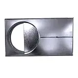 Шибер для системи вентиляції Ø230 мм оцинкованої, S - 0,5 мм, для круглих каналів, фото 9