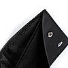 Гаманець шкіряний чоловічий чорний на кнопці натуральний із відсіками для карт усередині Dr. Bond MS-12, фото 6