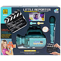 Игровой набор Маленький репортер бирюзовый MIC (9083)