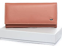 Женский кожаный кошелек Dr.Bond W502 розовый натуральная кожа