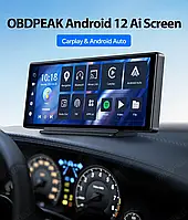 Авто экран '10 дюйм OBDPEAK T30 Apple CarPlay & Android Auto