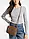 Жіноча сумка MICHAEL Michael Kors Jet Set Large Saffiano Leather Crossbody Bag (35S1GTTC7L) коричнева, фото 8