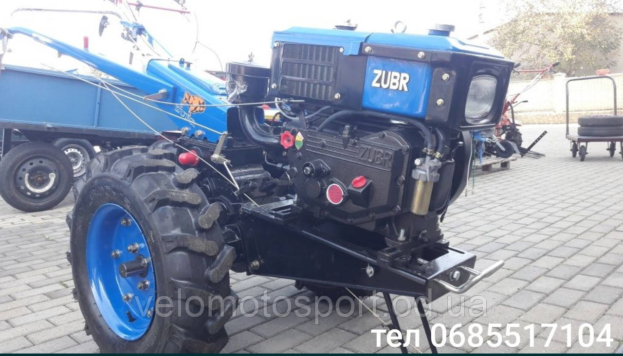 Мотоблок Зубр (ZUBR) JR-Q78 (фреза;8 л. с. - ручний), фото 1