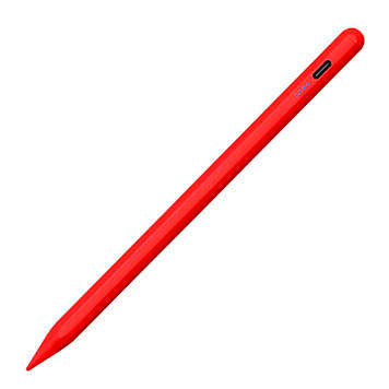 Стілус-олівець для iPad магнітний універсальний з функцією Palm Rejection Червоний