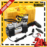 Авто набор 2в1 DeWalt (компрессор 72л/мин 12V, 30A + отвертка DCF680F1) Автокомпресор