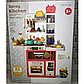 Детская игровая кухня "Spray Kitchen", звук, вода, свет, пар, яйцеварка, 63 предмета, 83см, 889-236, фото 3