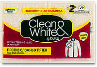Хозяйственное мыло Duru CLEAN&WHITE для удаления пятен, 120 г 4 шт./уп. (8690506521912)