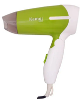 Фен для волос профессиональный, Kemei 6830 фен стайлер для волос, фен для сушки волос Зеленый spn