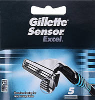 Набор сменных картриджей для бритья Gillette Sensor Excel Original (5 шт.)