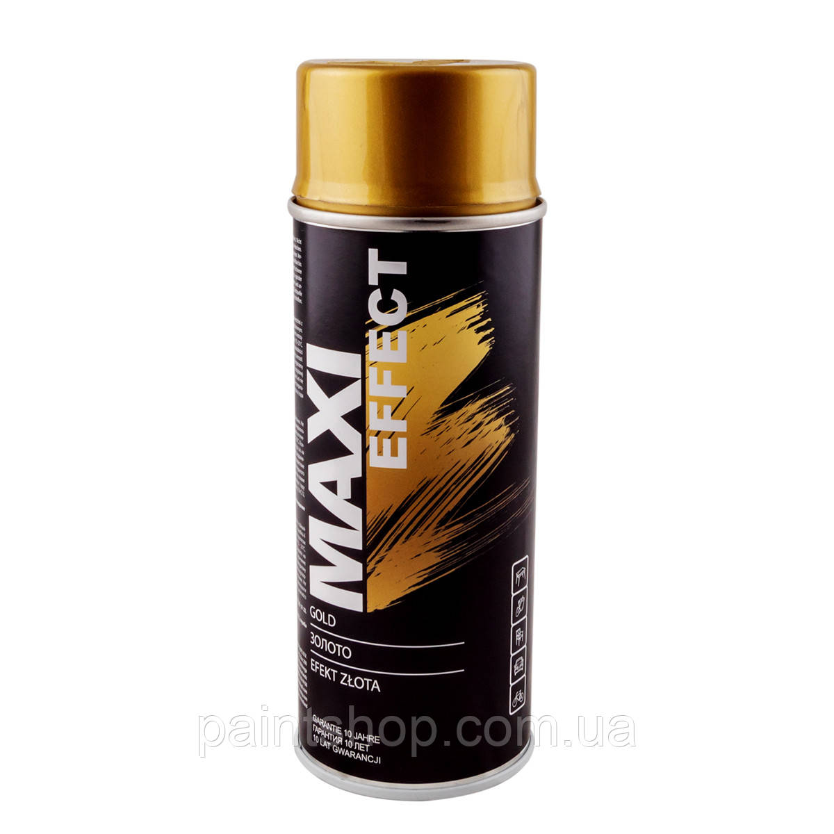 Емаль аерозольна Maxi Color Золотий ефект 400 мл