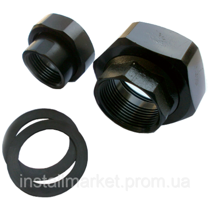 Гайки накидные для циркуляционных насосов 11/4", 32mm,сталь (комплект -2шт.) - фото 2 - id-p2106974386