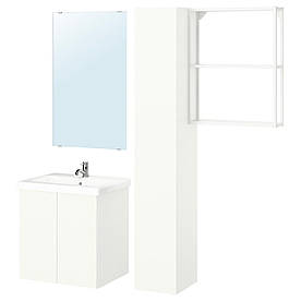 Ванна, білий, 64x43x65 см ENHET (595.362.74) IKEA