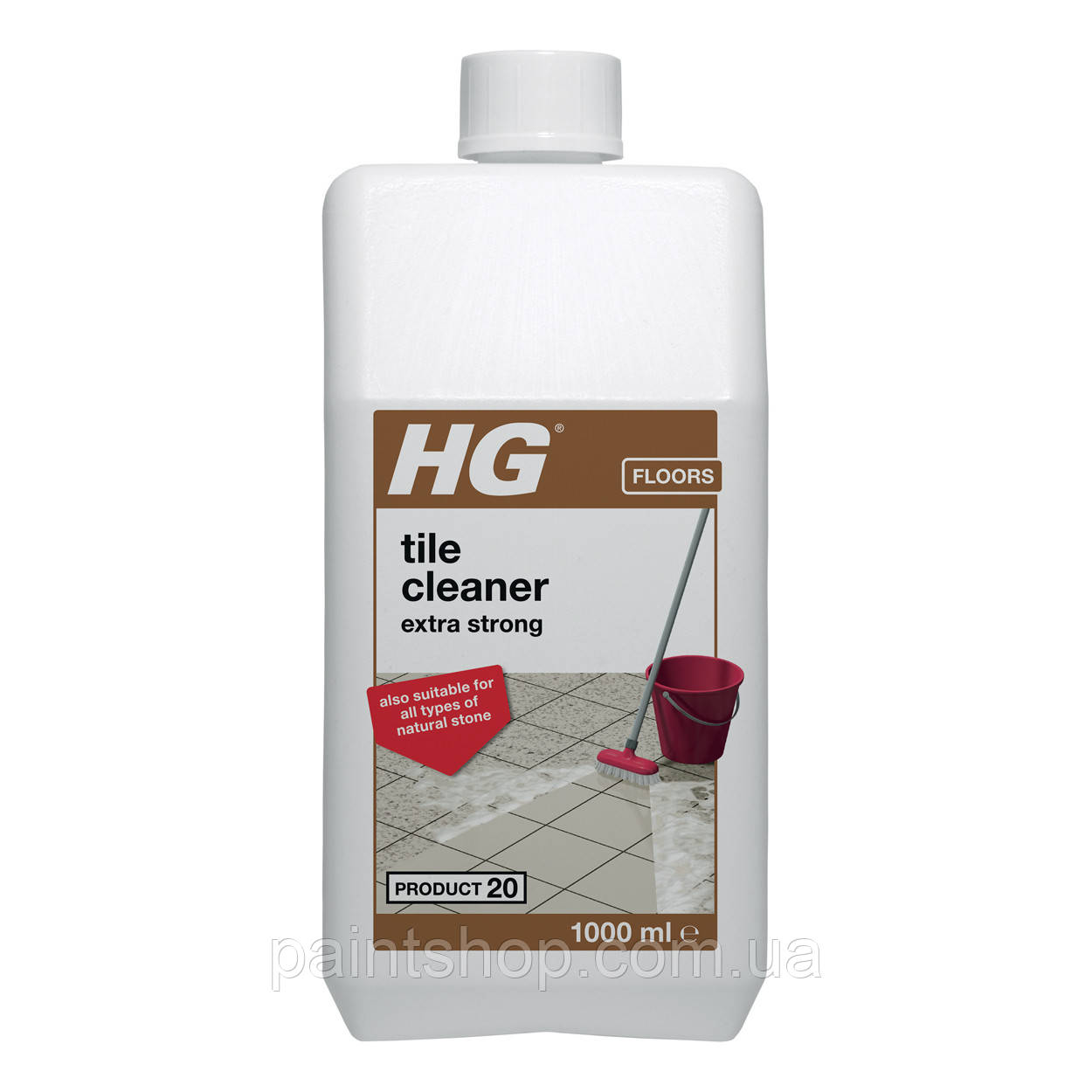 Очищувач плитки для підлоги HG Extra Strong 1000 мл