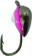 Мормышка вольфрамовая Fishing ROI Клоп с ушком покраска 4mm W-BN9Y