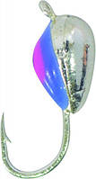 Мормышка вольфрамовая Fishing ROI Клоп с ушком покраска 4mm W-SIL7Y
