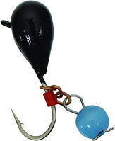 Мормышка вольфрамовая Fishing ROI Капля с ушком и подвеской 4mm E5