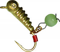 Мормилка вольфрамова Fishing ROI Личинка з вушком і підвіскою 3mm E16