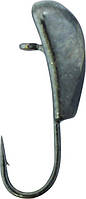 Мормышка вольфрамовая Fishing ROI Полукапля с ушком 3mm black nickle