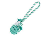 Trixie М'яч Denta Fun на канаті для собак, Іграшка для собак, фото 4