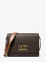 Женская сумка MICHAEL Michael Kors Mimi Medium Logo Messenger Bag (35T2G8IM2B) BROWN