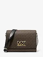 Женская сумка MICHAEL Michael Kors Mimi Medium Logo Messenger Bag (35T2G8IM2B) BROWN/BLK