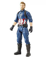 Игровая фигурка Avengers Titan Hero Deluxe Captain America Капитан Америка герои Марвелл "Мстители" 14 см