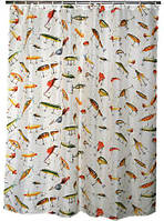 Завіса для душу Riversedge Lure Shower Curtain висота 2.15 м.