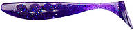 Силикон FishUP Wizzle Shad 3" #060 - Dark Violet/Peacock & Silver (8шт/уп)