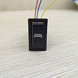 Штатна кнопка Toyota до 2004 р.в. 42х24мм, фото 2