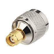 Перехідник антенний RP SMA Male - N type Male з'єднувач коннектор адаптер для WiFi антен, роутерів, подовжувачів, фото 2