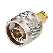 Перехідник антенний RP SMA Male - N type Male з'єднувач коннектор адаптер для WiFi антен, роутерів, подовжувачів, фото 3