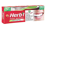 Зубна паста Анти-вікова 150 г + щітка Dabur Herbl