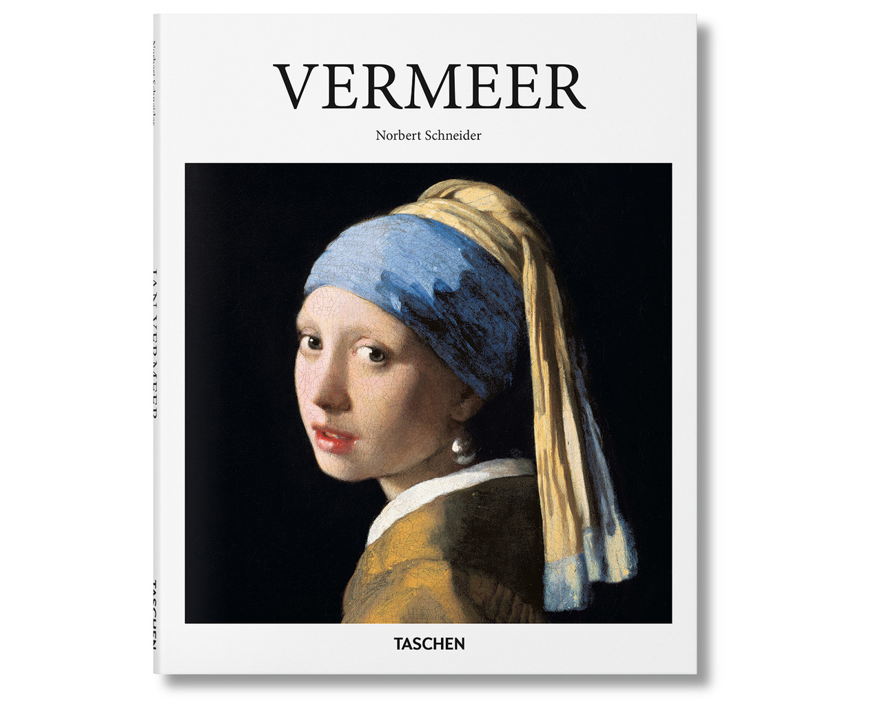 Великі художники Ян Вермеєр книга з описом картин Vermeer. Norbert Schneider, Taschen живопис книги