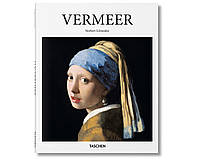 Великие художники Ян Вермеер книга с описанием картин Vermeer. Norbert Schneider, Taschen живопись книги