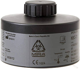 Протигазний фільтр MIRA Safety CBRN Gas Mask Filter NBC-77 SOF