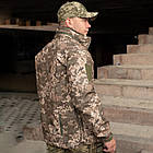 🔥 Куртка Soft Shell "PATROL" - Укр.Піксель ММ-14 (непромокаємий куртка, тактична, нгу, зсу, військова), фото 6