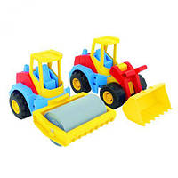 Авто "Tech Truck" (каток, экскаватор) детская игрушка машинка