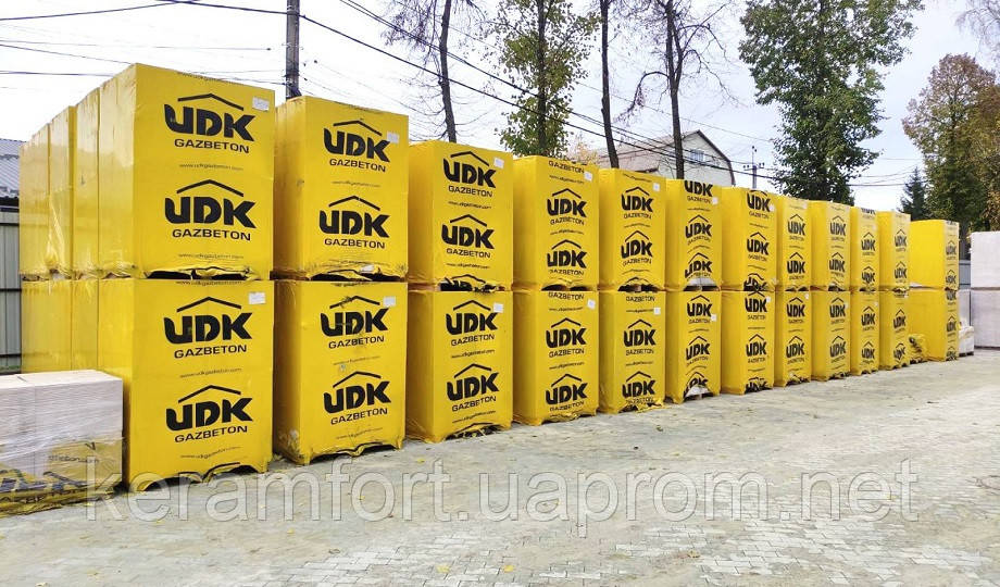 Газоблок UDK 100 мм - фото 3 - id-p937101048