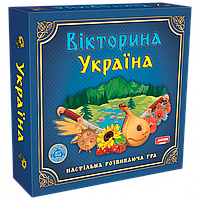 Настольная игра "Викторина Украина" 0994 развивающая игра ptoys