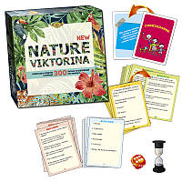 Детская настольная игра "NATURE. Викторина NEW" MKK0606 от 5 лет ptoys