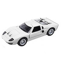 Машинка металлическая "FORD GT40 MKII 1966", белый детская игрушка машинка